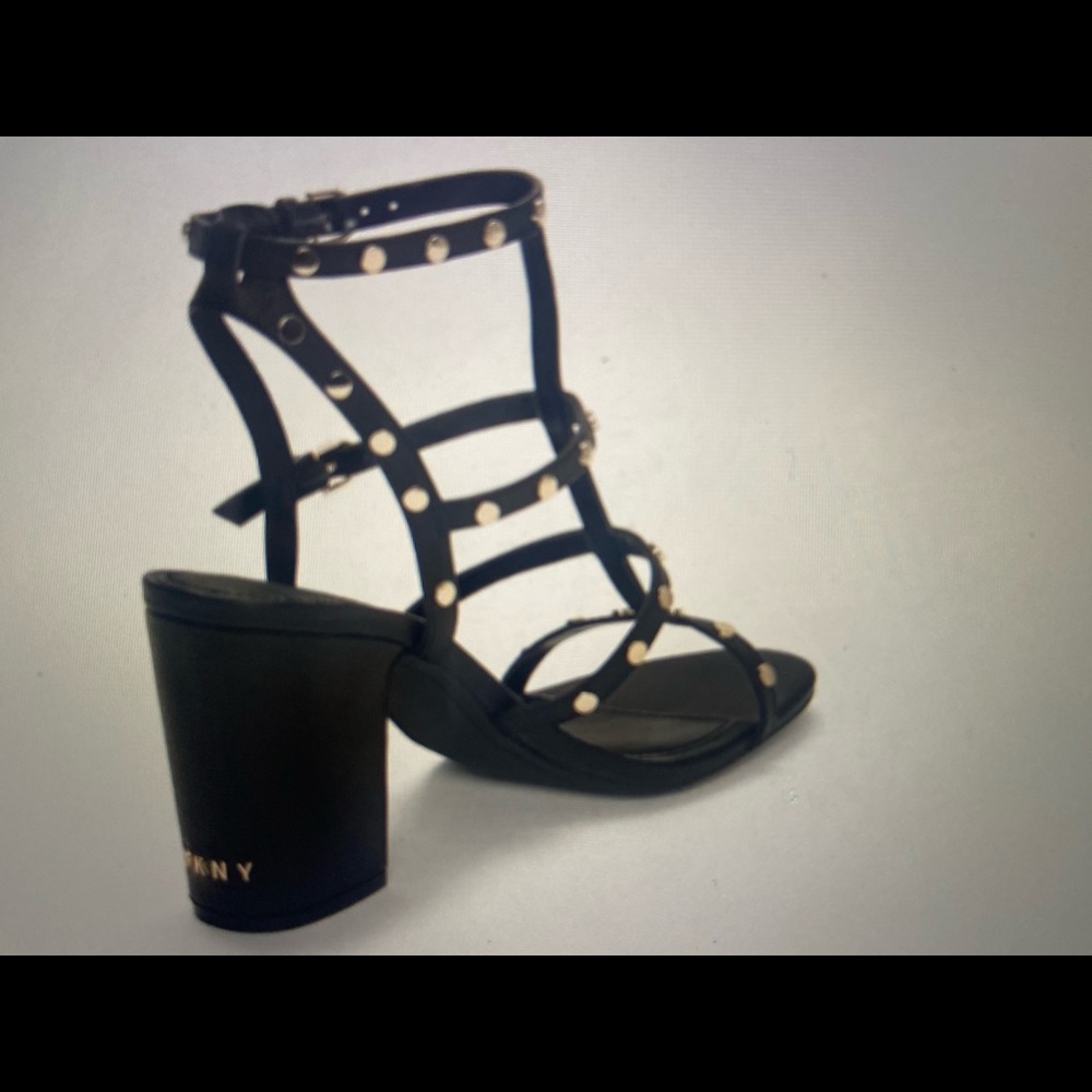 DKNY HANZ T STRAP MULE WITH STUDS - Picture 12 of 13